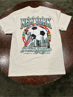 Soccer League New York Short-Sleeve Tee - Cream/Green